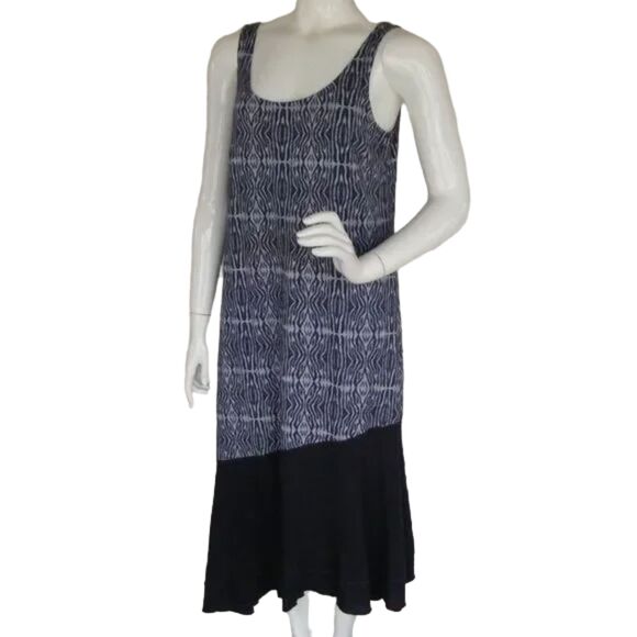 FRESH PRODUCE Tank Dress, M, Asymmetrical, Sleeveless, Jersey - Picture 4 of 11